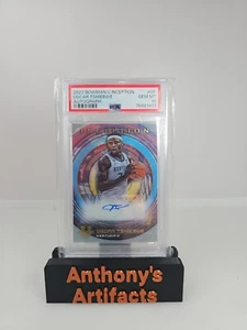 2022-23 Bowman Inception University Oscar Tshiebwe #BIA-OT PSA 10 GEMA autógrafo - Imagen 1 de 5