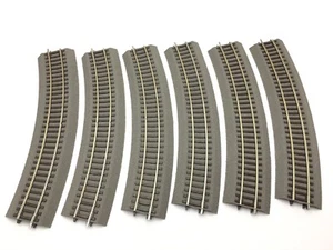 ROCO 42524 H0 6 pz binario curvo R4, R 481.2mm - 30° (Roco-Line+massicciata) Q1 - Imagen 1 de 1