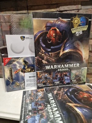 GAMES WORKSHOP Warhammer 40K Alliance Activity Magazine Guida introduttiva - NUOVA/SIGILLATA.