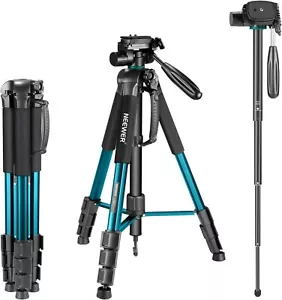 Neewer Portable 70 inches/177 Centimeters Aluminum Alloy Camera Tripod Monopod - Picture 1 of 8