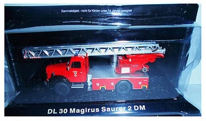 DL 30 MAGIRUS SAURER 2 DM - VIGILI DEL FUOCO FIRE TRUCK DE AGOSTINI - SCALA 1:72 - Foto 1 di 1
