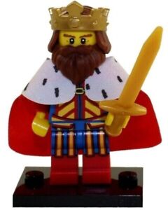 NEW LEGO SERIES 13 CLASSIC KING MINIFIG SET cmf 71008 minifigure castle medieval