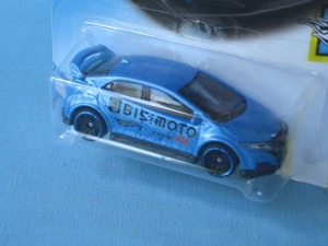 Hot Wheels 2016 Honda Civic Type R Blue In USA BP 70mm Toy Model Car - Picture 1 of 2