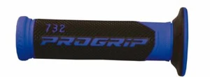 PROGRIP MANOPOLE SCOOTER DUAL DENSITY SYSTEM BICOLORE NERO-BLU 732 GILERA - Foto 1 di 1