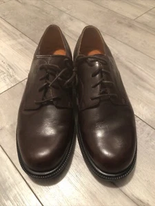 Timberland Leather Waterproof Brown Oxford Shoes Men's Size 9.5W - Picture 1 of 10