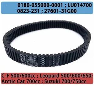 0180-055000 Drive Belt 36.7x939 For C-FMOTO Stels 600Y Leopard Dinli 600GT 700D - Picture 1 of 9