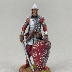 Medieval miniature soldier 75 mm 1/24, Collectable figure, Warrior of Kievan Rus - Picture 1 of 11