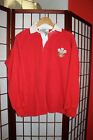 Very Rare  1980'S Wales Rugby Union Jersey Shirt -  By Bukta . Aly