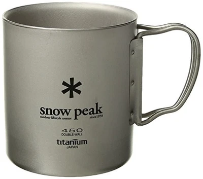 Snow Peak (Snow Peak) Titanium Double Mag 450 [Capacity 450ml] MG-053R - Image 1 of 4