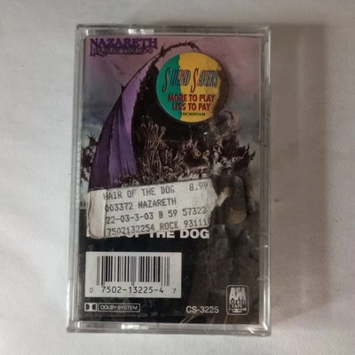 Nazareth Cassette Hair Of The Dog Sealed A&M CS-3225 - Image 1 of 4