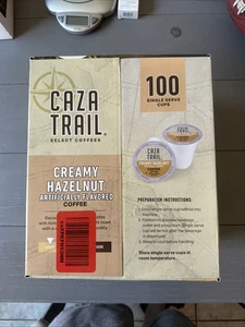 Caza Trail Coffee, Creamy Hazelnut, 100 Single Serve Cups - Picture 1 of 5