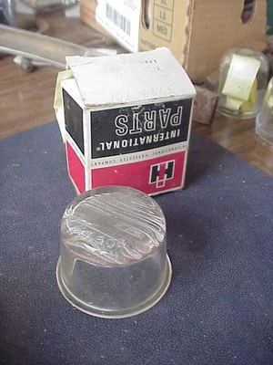 NOS1956-1968 International Truck Glass Backup Light Lens 378878C1 - Image 1 of 2