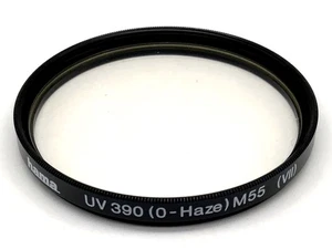 Hama UV Htmc-Uv 390 (0-Haze) (VII) Filter 55mm Circular Filter Thread M55 - Picture 1 of 1