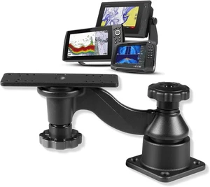 Chartplotters Mount Bracket 360° Rotation w/ Horizontal 6" Swing Arm Fishfinders - Picture 1 of 10