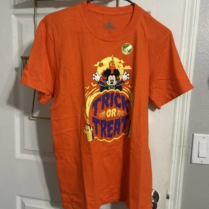 2024 Disney Mickey's Not So Scary Halloween Trick or Treat Shirt Kids XL Youth - Picture 1 of 2