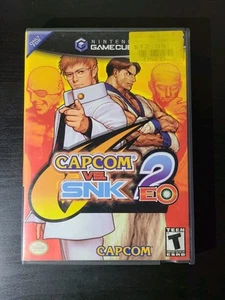 CIB Capcom vs. SNK 2: EO for Nintendo GameCube Complete Tested Gamestop - Picture 1 of 8