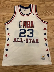 Vintage, Michael Jordan, 1988 NBA All Star Game Jersey, Macgregor-Sand Knit, LG - Picture 1 of 10