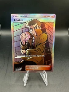 TCG POKEMON LOOKER FULL ART TRAINER 152/156 - Picture 1 of 2