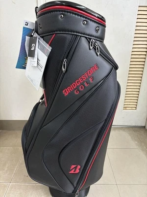 Bolso Caddy BRIDGESTONE GOLF Negro/Rojo con Capucha Foto 1 de 4