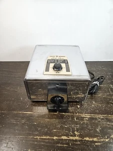 1955 Knapp Monarch REDI BAKER Chrome Cooker Oven Baking Counter VTG TESTED WORKS - Picture 1 of 7