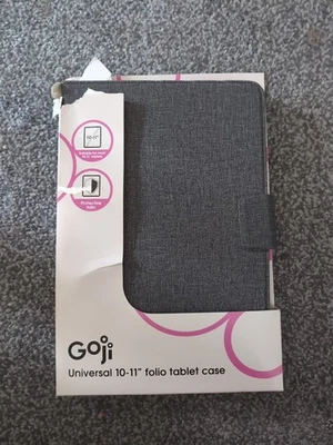 Goji Tablet Case Fits Most 10" - 11" Protective Soft Interior Grey - Image 1 of 3