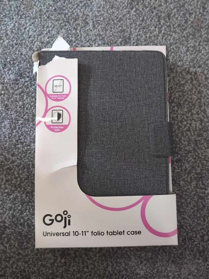 Goji Tablet Case Fits Most 10" - 11" Protective Soft Interior Grey - Image 1 of 3