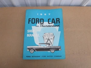 1957 Ford Thunderbird shop service manual REPRINT dealer repair - Picture 1 of 6
