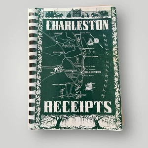 CHARLESTON RECEIPTS Charleston Junior League 1950 Cookbook - Picture 1 of 7