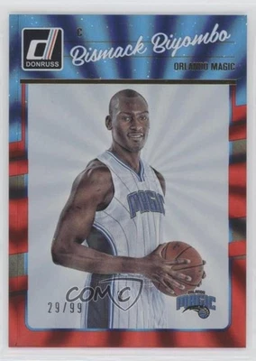 2016-17 Panini Donruss Red Holo Laser /99 Bismack Biyombo #72 - Image 1 of 2