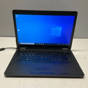 Dell Latitude E7470 Intel i5-6300U 2.4GHz 8GB 256GB SSD Windows 10 Pro SIN BATERÍA - Imagen 1 de 10