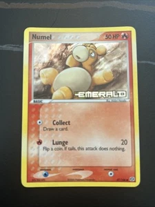 Pokemon Numel Holo 57/106 EX Smaragd Stamped NM/LP - Bild 1 von 2