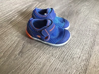 Merrell Boy Bare Steps® H2O Size 4W Baby 4 W Wide Shoes Sneakers Synthetic - Image 1 of 4