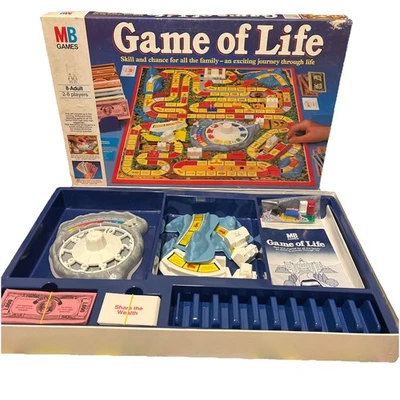 Game Of Life Family Board Game. 1978 Vintage Fully Complete With Instructions - Image 1 of 4
