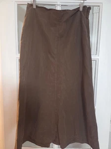 ZARA ZW COLLECTION MIDIROCK GRÖSSE LARGE BRAUN NEU MIT ETIKETT $ 49,90 - Bild 1 von 4