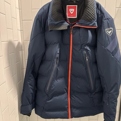 Chaqueta de esquí Rossignol 3XL cremallera completa aislada deporte de invierno H2O a prueba de viento nueva sin etiquetas Foto 1 de 4