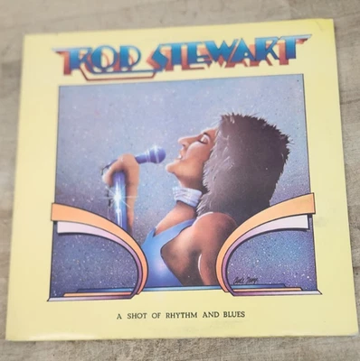 Rod Stewart A Shot Of Rhythm And Blues Japanese LP Vinyl Record 1979 EMI - Image 1 of 4