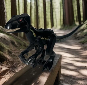 2017 Jurassic World Indoraptor Custom Lego Dinosaur - Picture 1 of 9