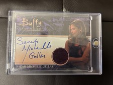 BUFFY The Vampire Slayer Sarah Michelle Gellar Autograph Costume Relic Card