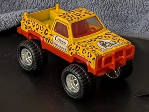 OFF-ROAD FUN W THE CONGO RESEARCH TRUCK 5"L X 3" W X 3"H + A HITCH LARGE TIRES - Picture 1 of 13