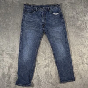 Levi’s Jeans Men's Size 38x30 Blue Denim 505 Regular Fit Straight Leg - Picture 1 of 9