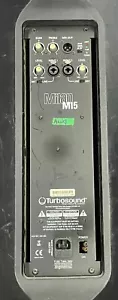 Turbosound Milan M15 Amp Amplifier As Is For Parts Or Repair No Power Switch - Picture 1 of 3