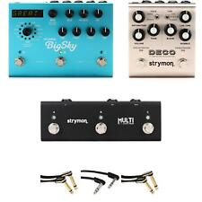 Strymon Deco Tape Delay and Big Sky Reverb Pedal Bundle for sale