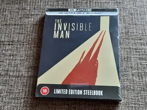 THE INVISIBLE MAN 2020 Limited 4K Ultra HD + Blu-Ray Steelbook Zavvi UK OOP - Bild 1 von 3