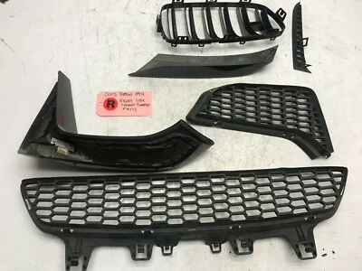 15 BMW F80 F82 F83 M3 M4 OEM PARACHOQUES DELANTERO IZQUIERDO PARRILLA FIBRA CARBONO MOLDURA 15-19 Foto 1 de 4