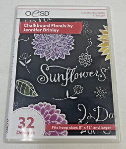 OeSD Tafel Blumen Nr. 80106 von Jennifer Brinley (2020, CD, 32 Designs) - Bild 1 von 6