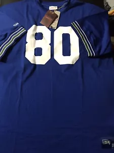 Seattle Seahawks Mitchell & Ness Steve Largent Legacy Jersey (5XLT) Retails $150 - Picture 1 of 10