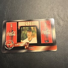 Jb7b 1996, Coca-Cola Sprint Phone Card $2 #5 Cal Ripken 1995 Baltimore Orioles