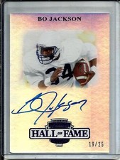 Bo Jackson 2012 Press Pass Legends Autograph #19/25