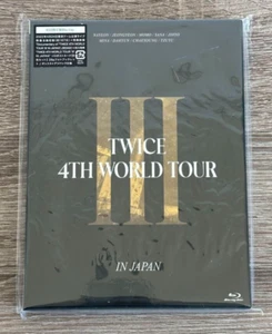 TWICE 4TH WORLD TOUR 'III' IN JAPAN First Press Limited Edition Blu-ray   - Picture 1 of 3