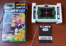 Tomy World Cup soccer electronic vintage game anni 80 completo e funzi...